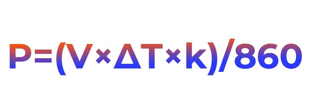 Як розрахувати потужність обігрівача
