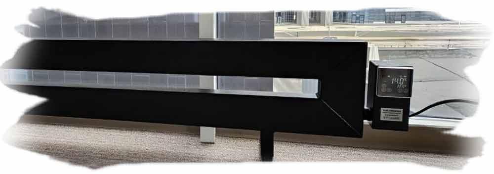 обігрів панорамних вікон обігрівачі Тепломакс